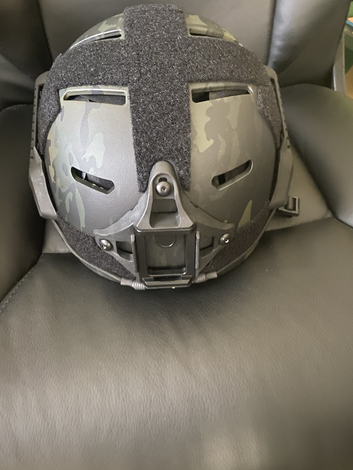 Airsoft Helmet Pro Set Tactical Safety Paintball Helmet With BCG Mount M Camo