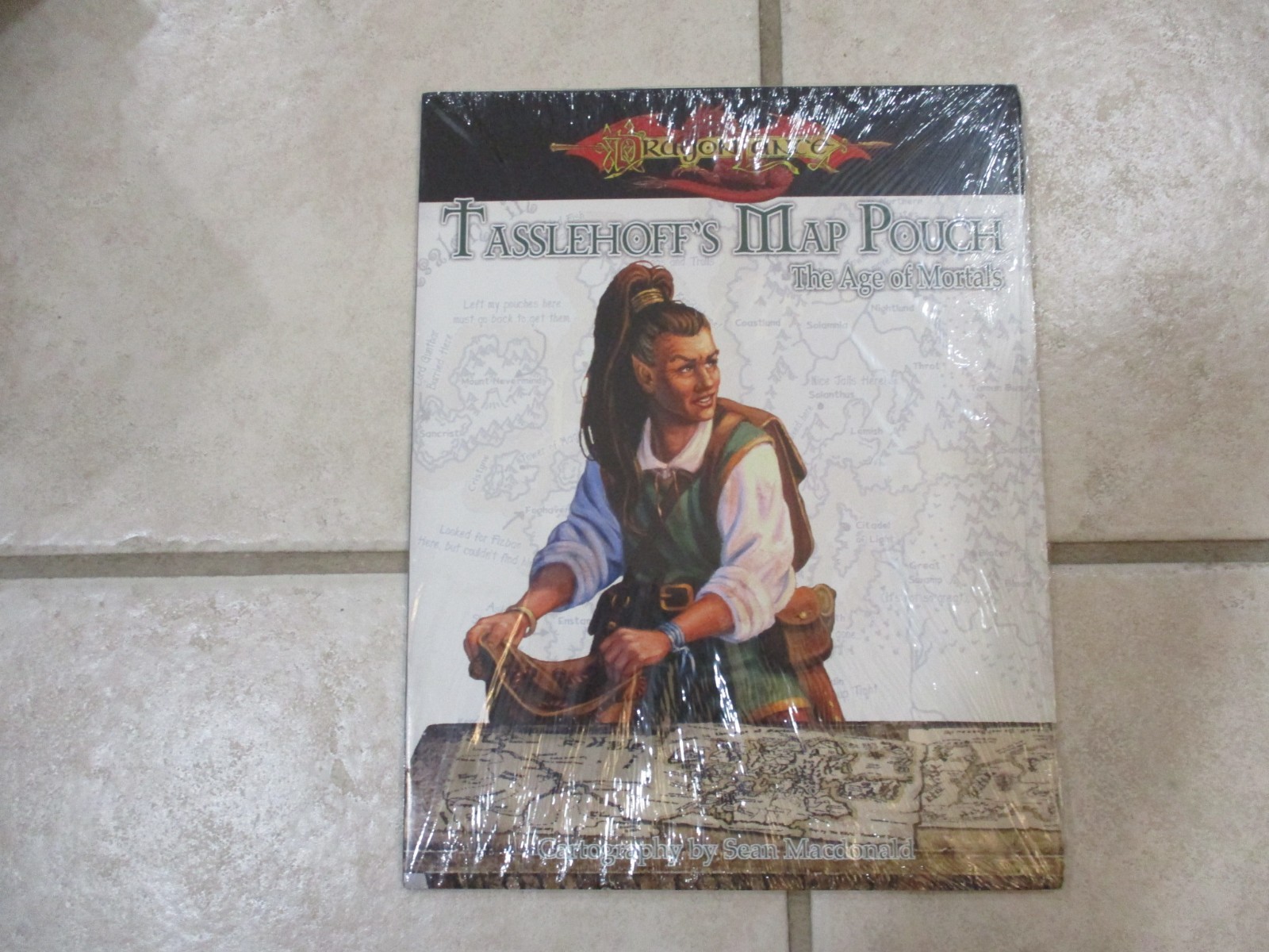 D&D D20 WOTC Dragonlance Tasslehoff's Map Pouch The Age of Mortals SW