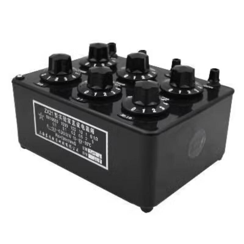ZX21 Precision Variable Decimal Resistance Resistance Box 0.1R Rotary DC
