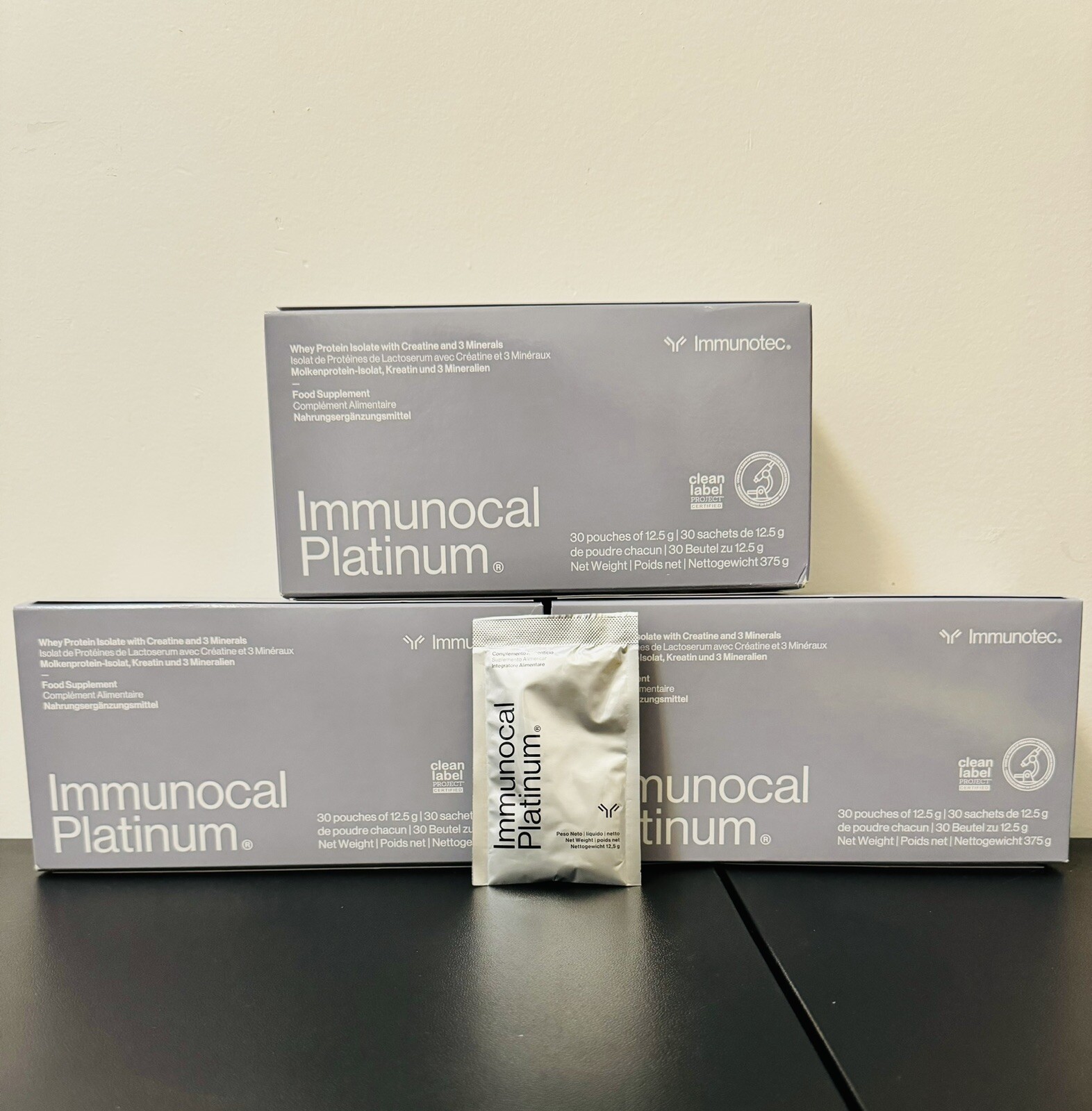 immunotec immunocal platinum 3 Boxes