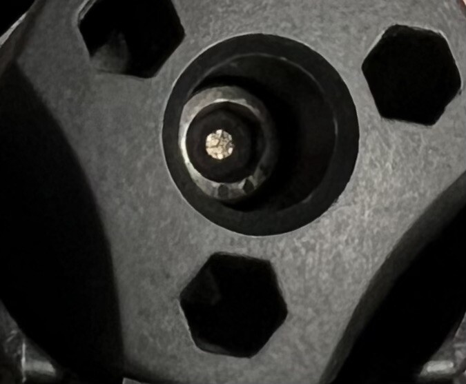 PLANET ECLIPSE EMEK PAINTBALL BLACKOUT SCREW SET - EYES + FRAME + CAP
