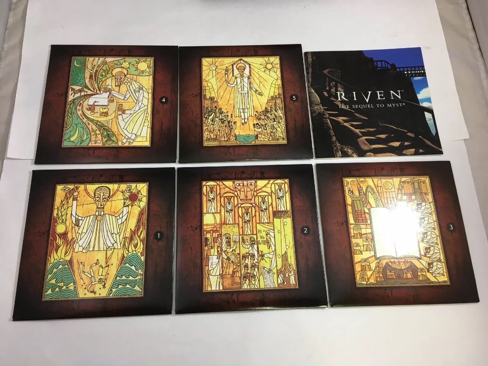 Riven Vintage PC Game Software Windows 95 Myst Sequel Vintage