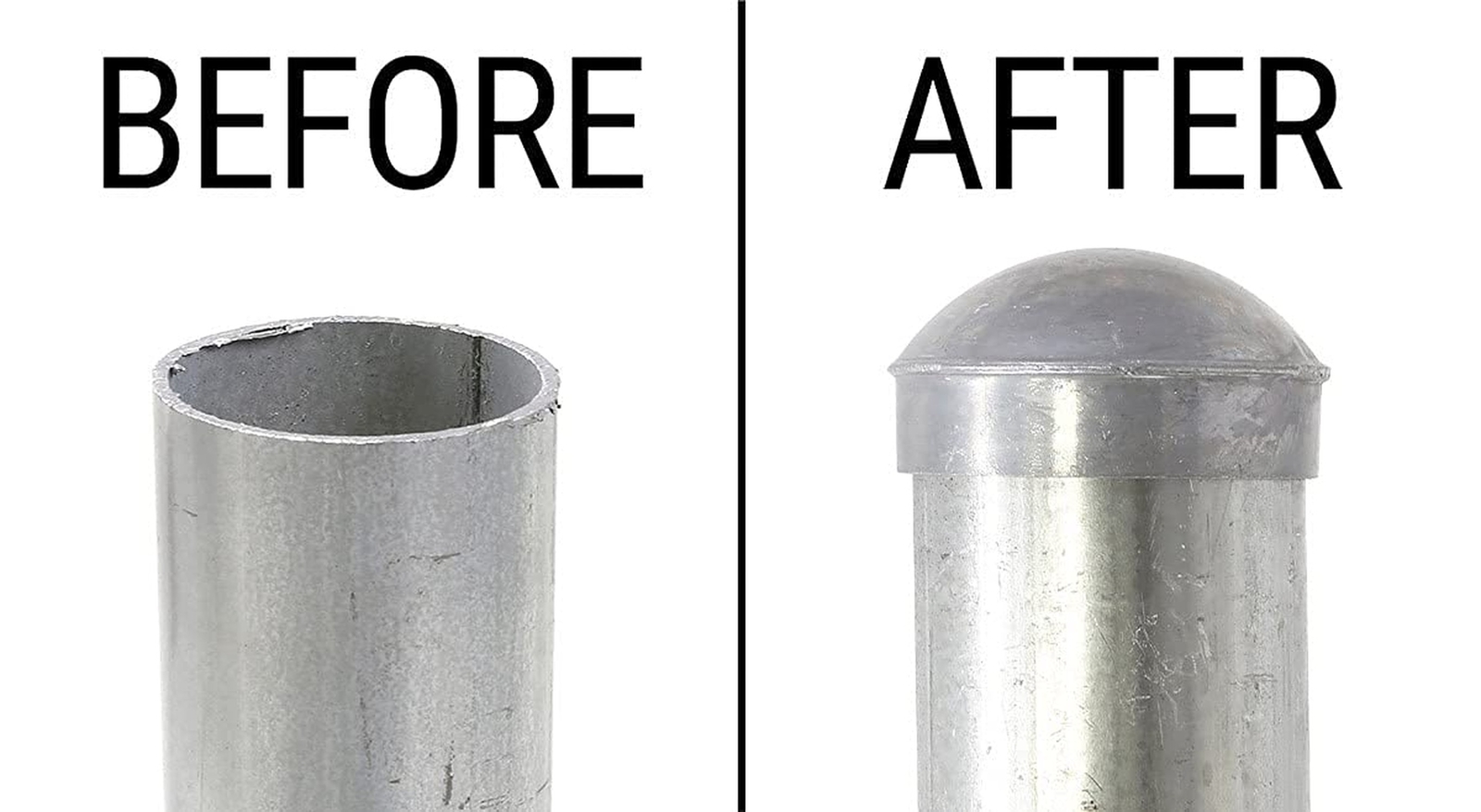 Chain Link Fence 2 1/2" (2 3/8" OD) Round Dome External Post Caps | Die Cast ...