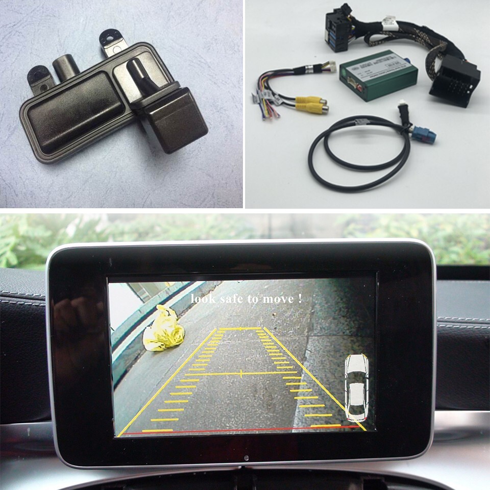 For 2017 Mercedes E300 Rear View Camera Interface Kit Reverse Backup Improved