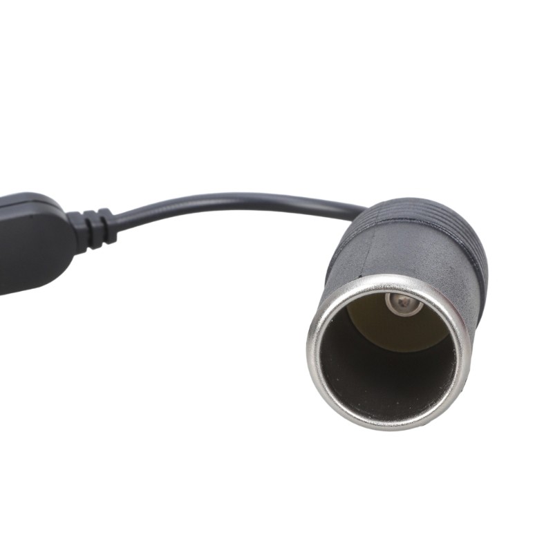 65W USB C Converters Cable for Vehicle Devices Adjustable 5V 20V Cigarettes