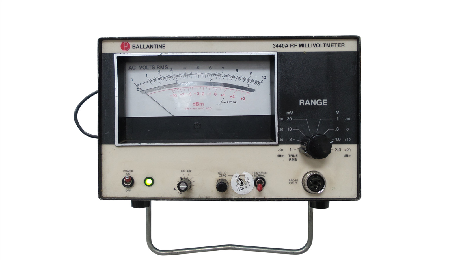 Ballantine 3440A RF Millivoltmeter