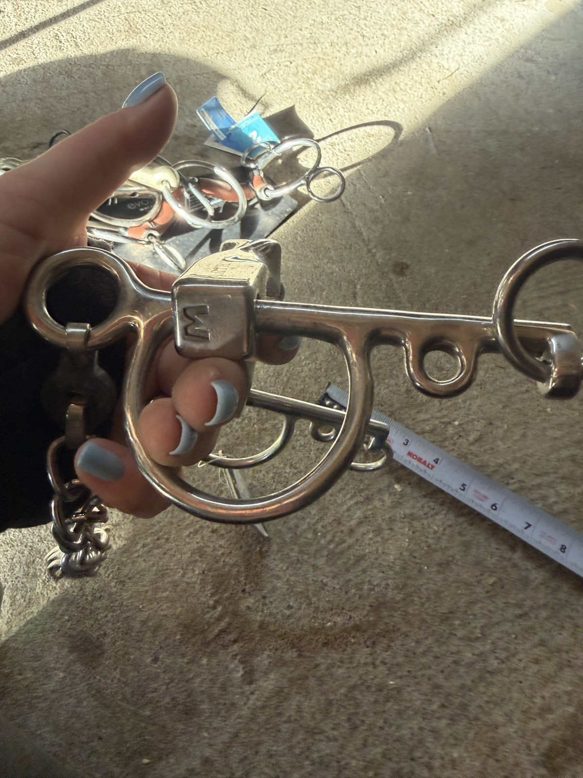 NWT 5.75” Metalab Thick Slow Twisted Pelham Bit