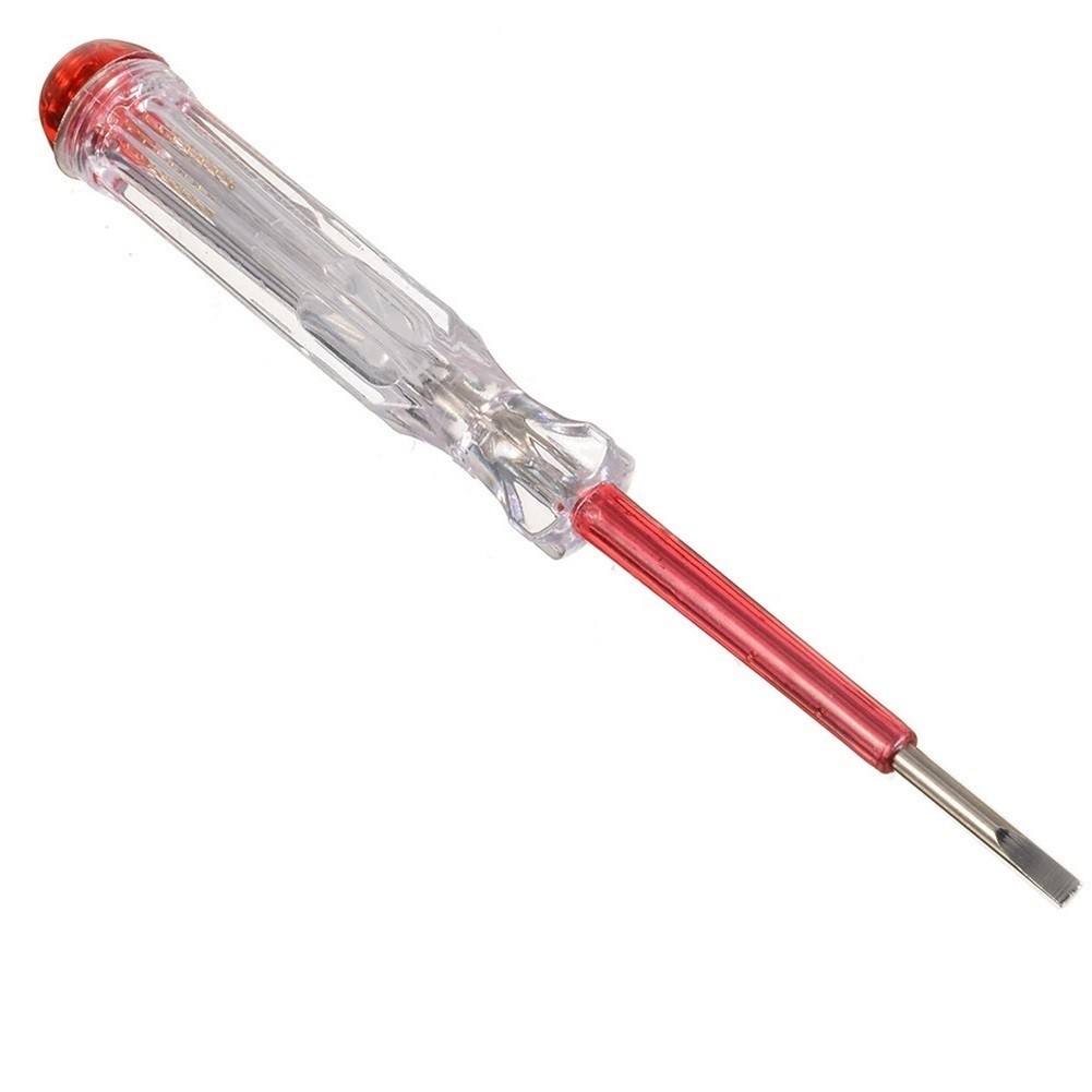 Electrical Tester Screwdriver 130*10mm Current Measurement Easy To Use