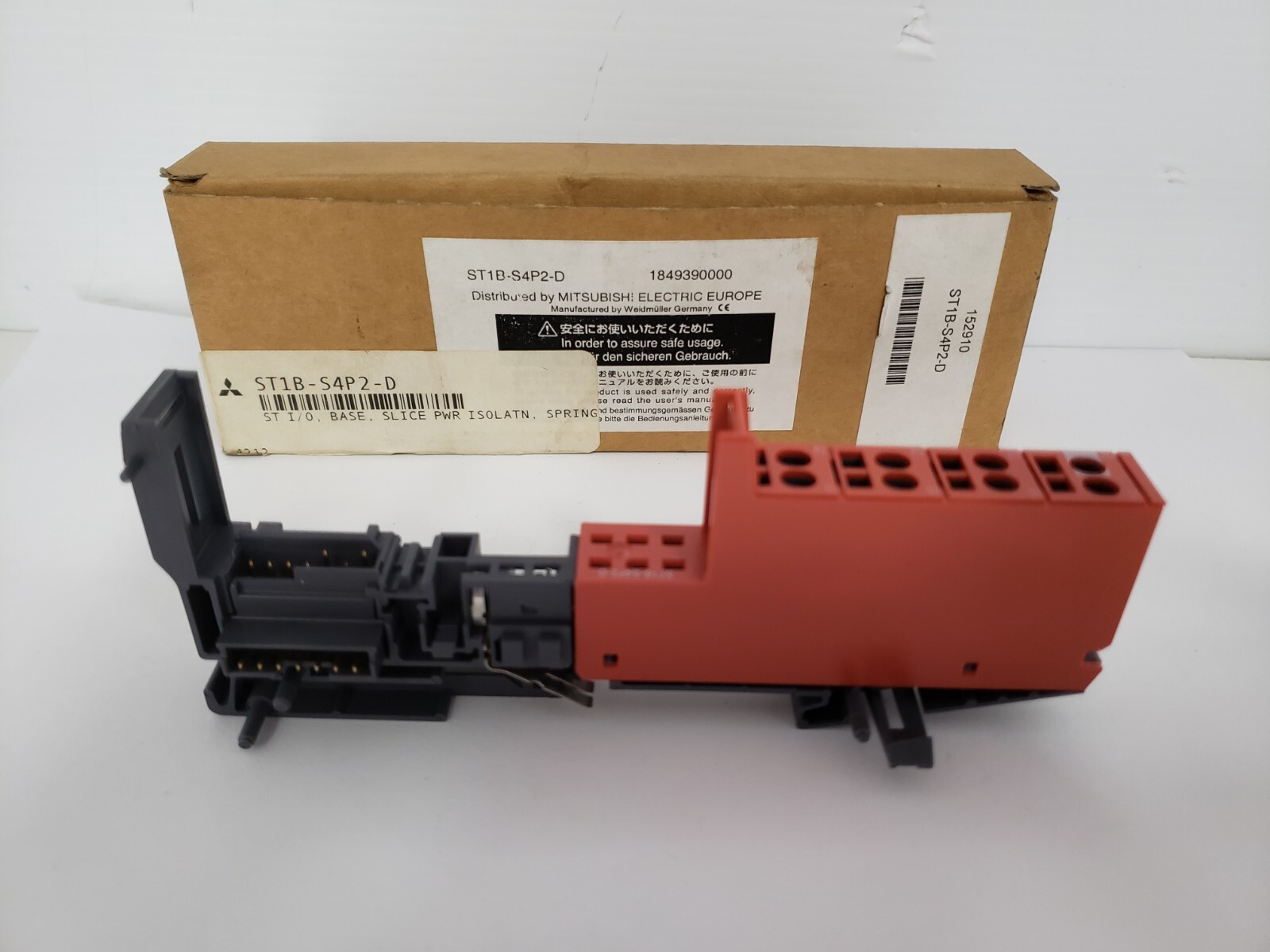 MITSUBISHI ELECTRIC ST1B-S4P2-D ST I/O SLICE POWER ISOLATN SPRING NIB
