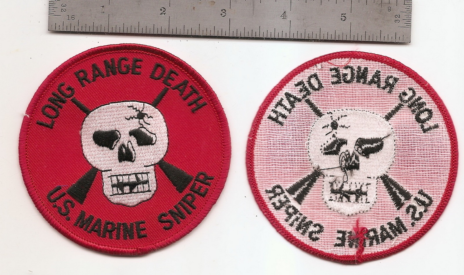 #226 USMC SNIPER LONG RANGE DEATH PATCH