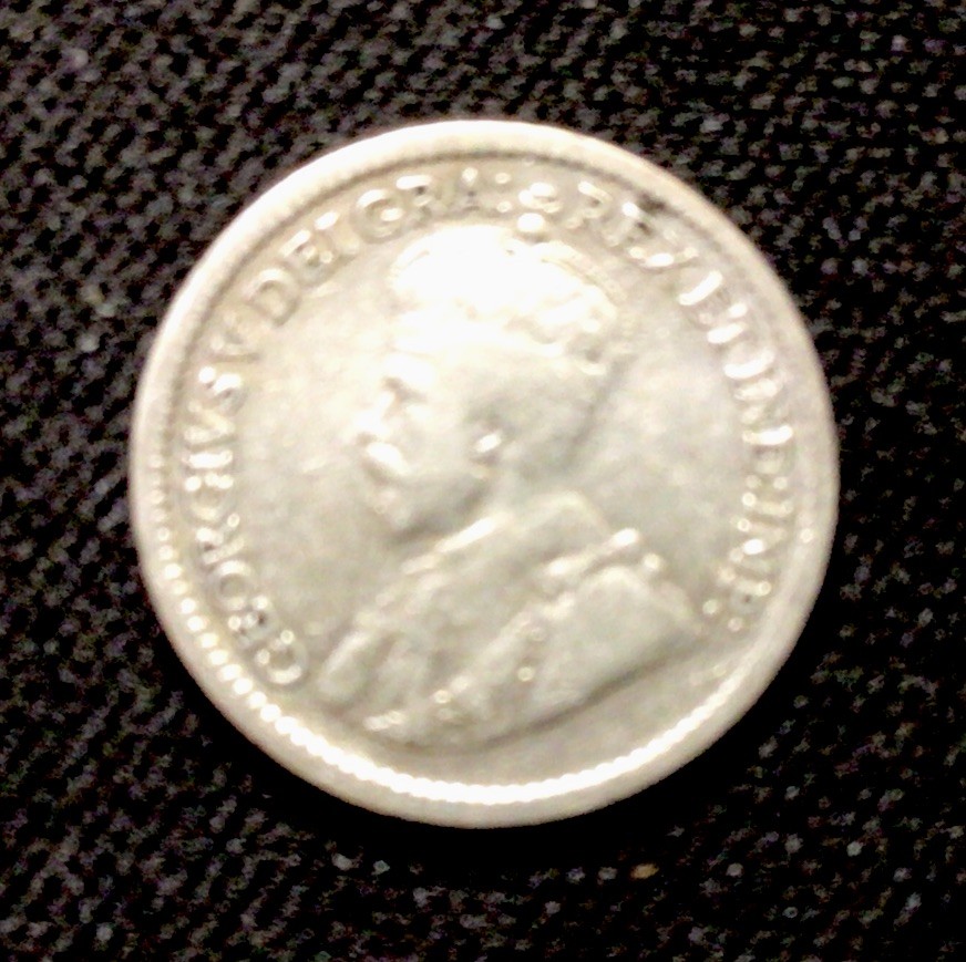 1919 Canada Silver 5 Cents! ENN Coins
