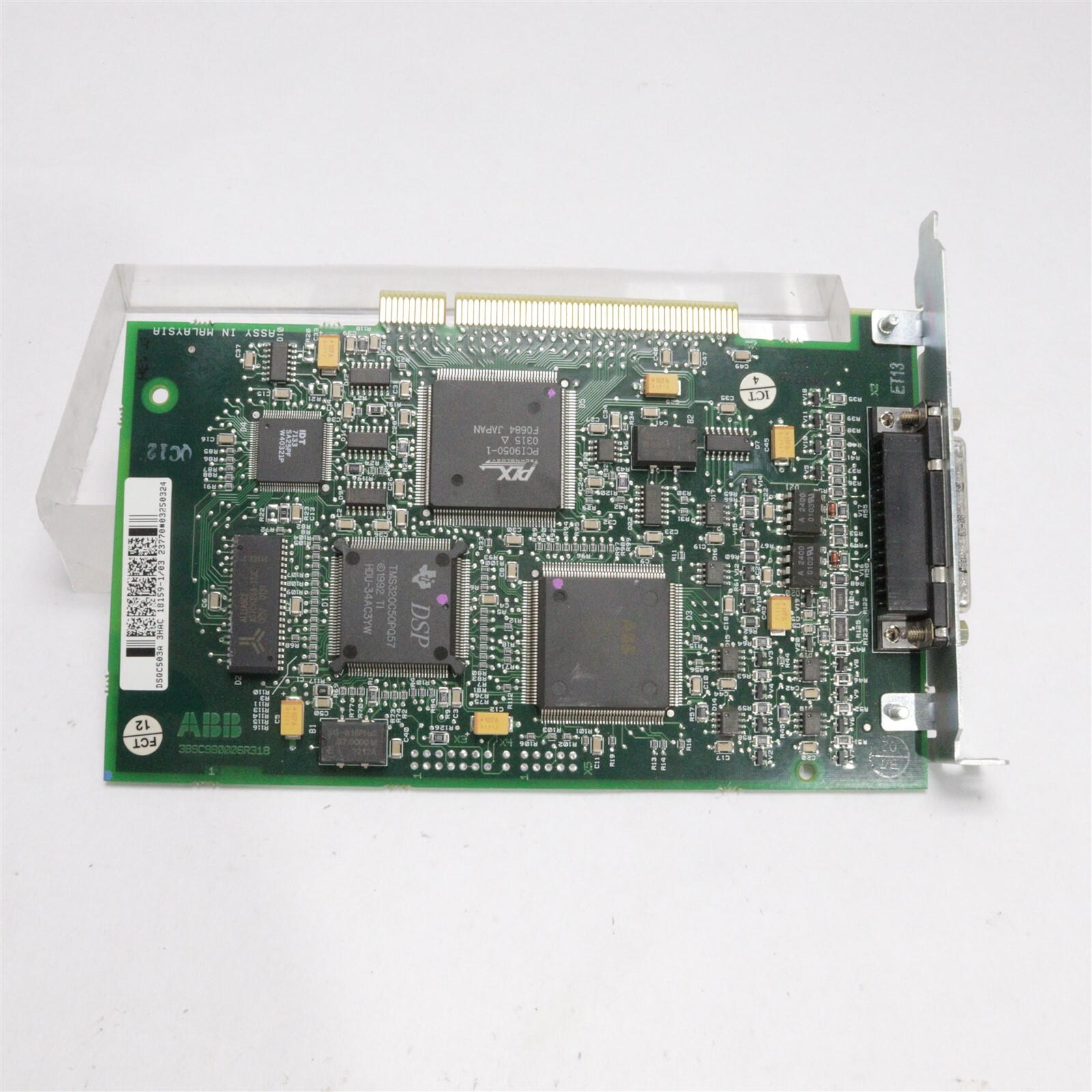 ABB AXIS COMPUTER CARD REV 3 DSQ 503A 3BSC980006R318 3HAC18159-1