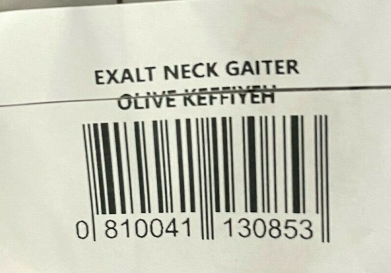 NEW Exalt Neck Gaiter - Keffiyeh Olive