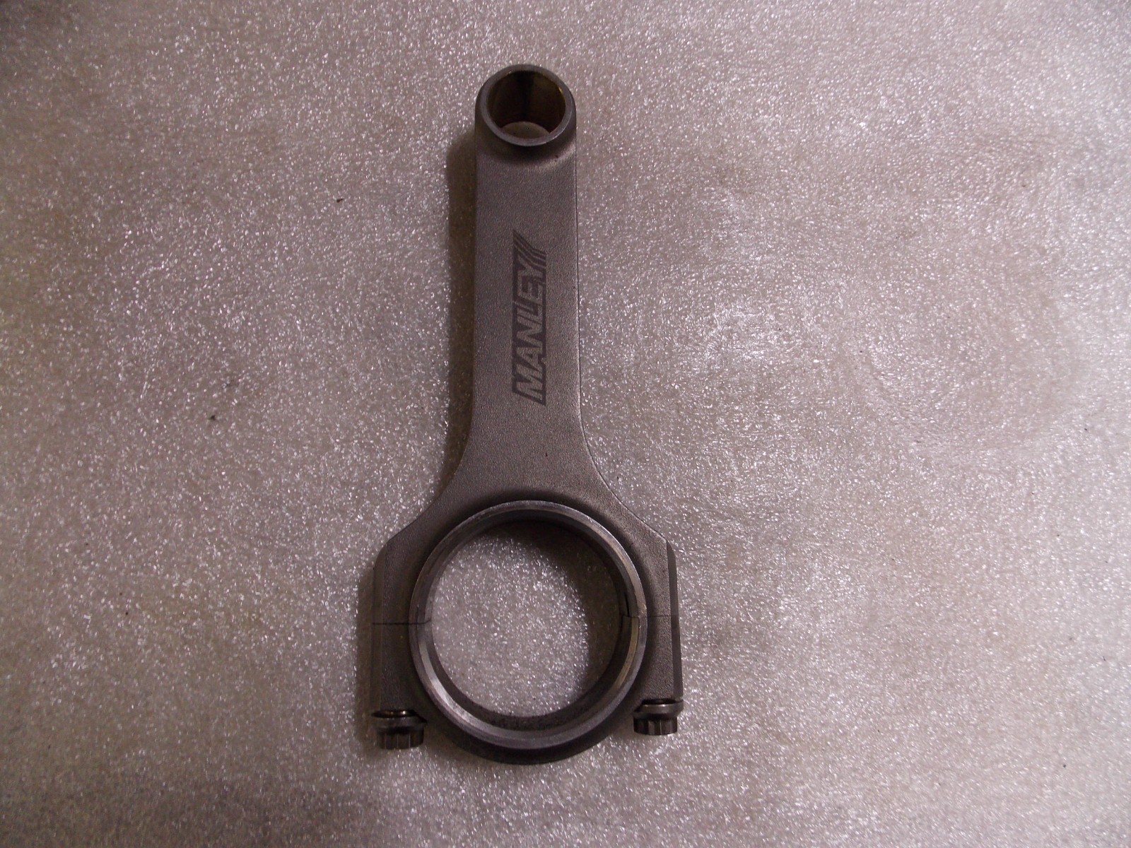 Manley SB Chev LS 6.125" 4340 Steel H-Beam Connecting Rod, ARP2000 Bolt, 674g.
