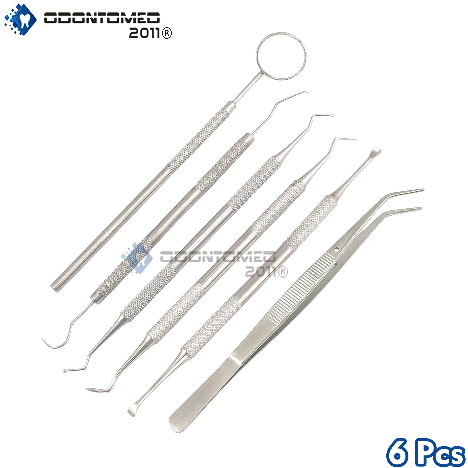 Healthcare, Lab & Dental Tools Set Plaque Remover 6 Pack Teeth Cleaning ODM