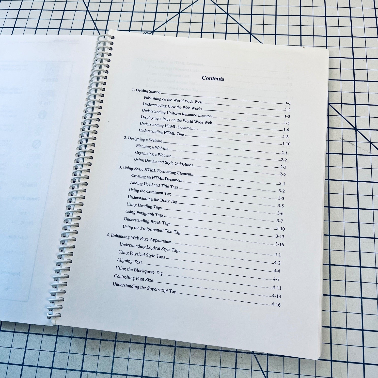 HTML Introduction Technology Courseware Manual 1997 Online Vintage Guide