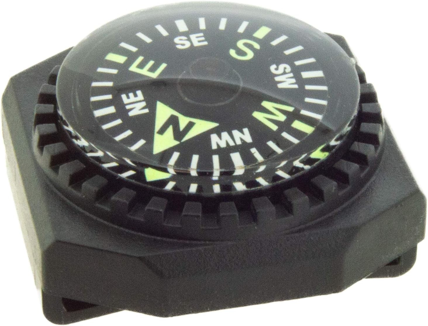 Sun Company Slip-On Wrist Compass - Easy-to-Read for Watch Band Black