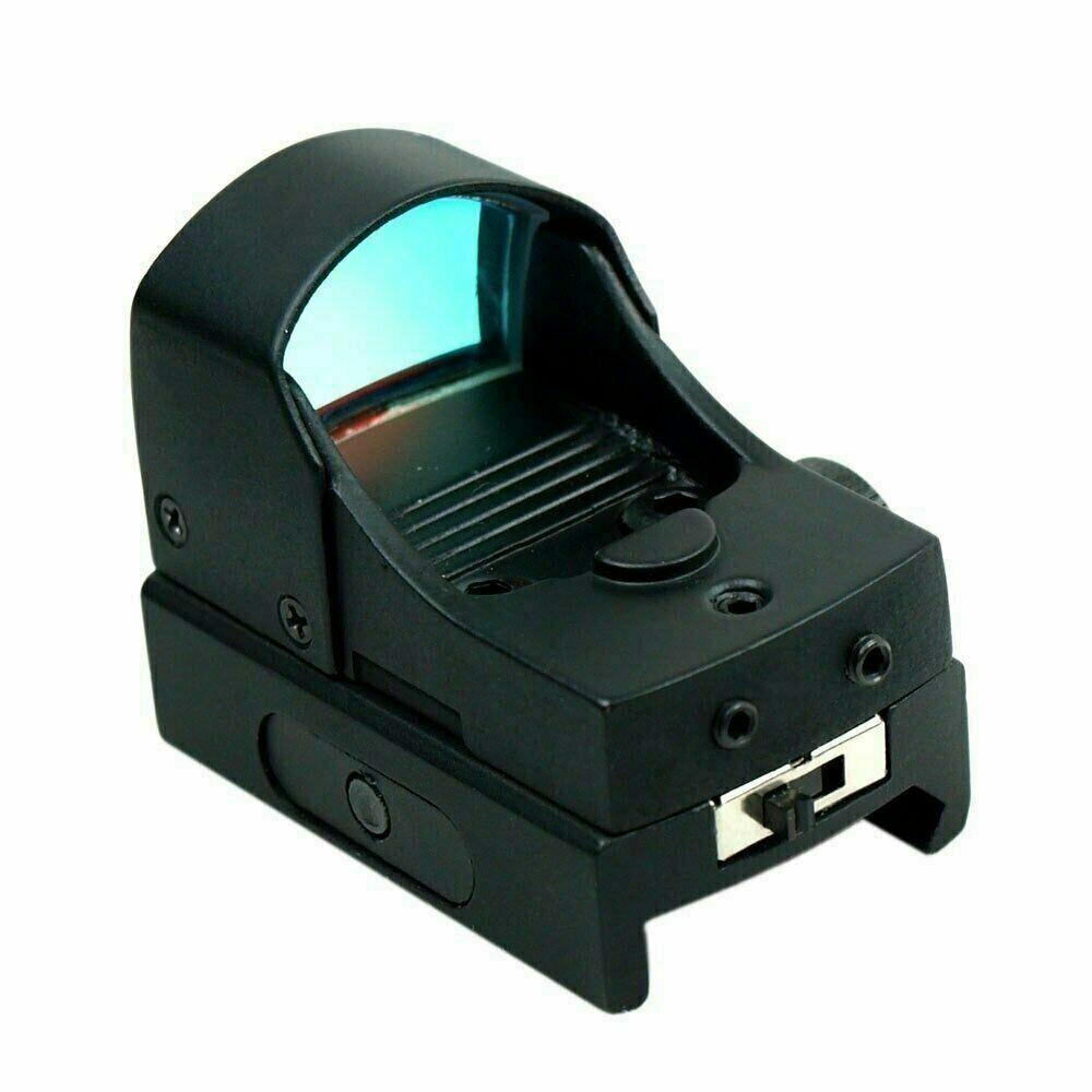 Mini Holographic Reflex Compact 3 MOA Red Dot Sight w/ Picatinny Weaver Mount