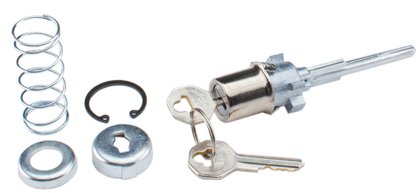 1 Door Lock Set With Original Style Keys 1960-1966 Chevy and GMC Pickup Trucks
