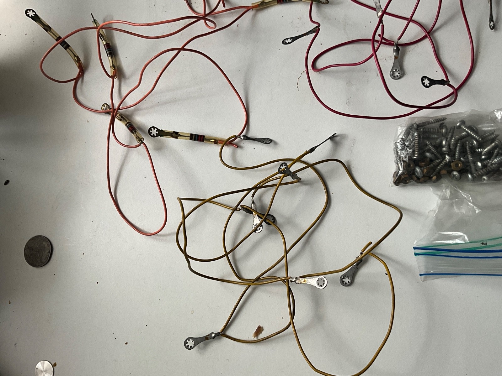 Infinity 2000A Speakers, All Original Electrostatic Wiring and Nuts/Screws