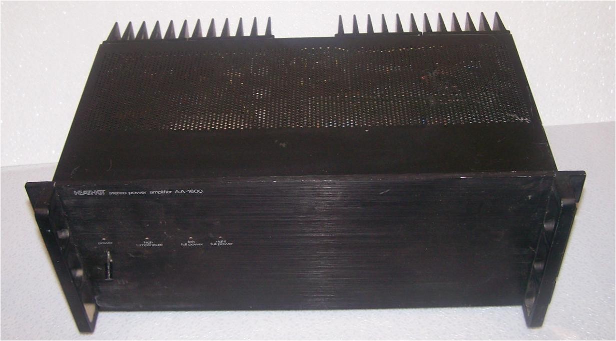 Heathkit Rack Mount Stereo Power Amplifier model AA-1600
