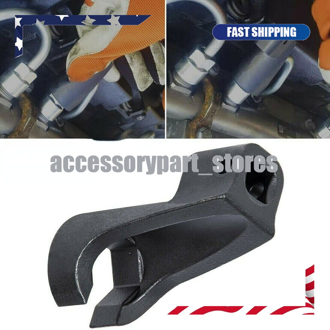 19MM High Pressure Fuel Line Socket Tool For Detroit Diesel DD13 DD15 DD16 New
