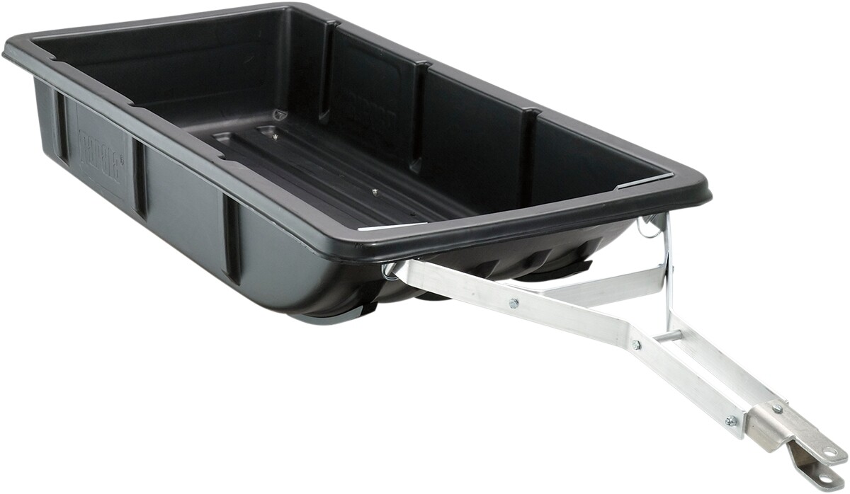 MOOSE UTILITY Black 26" x 54" x 9.5" Cargo Tub Sled UTV ATV Snowmobile 4503-0070