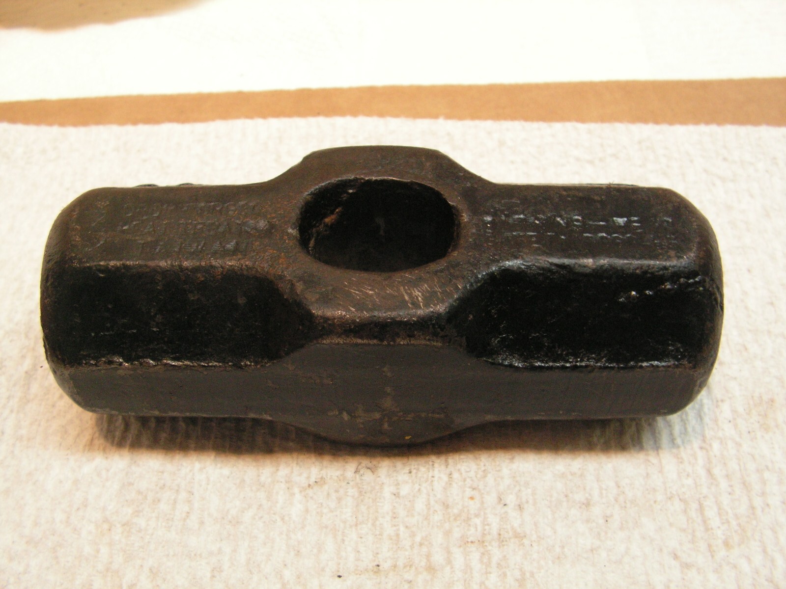 Vintage 2# 14oz Sledgehammer Head HEAT TREATED DROP FORGED Stamped 3