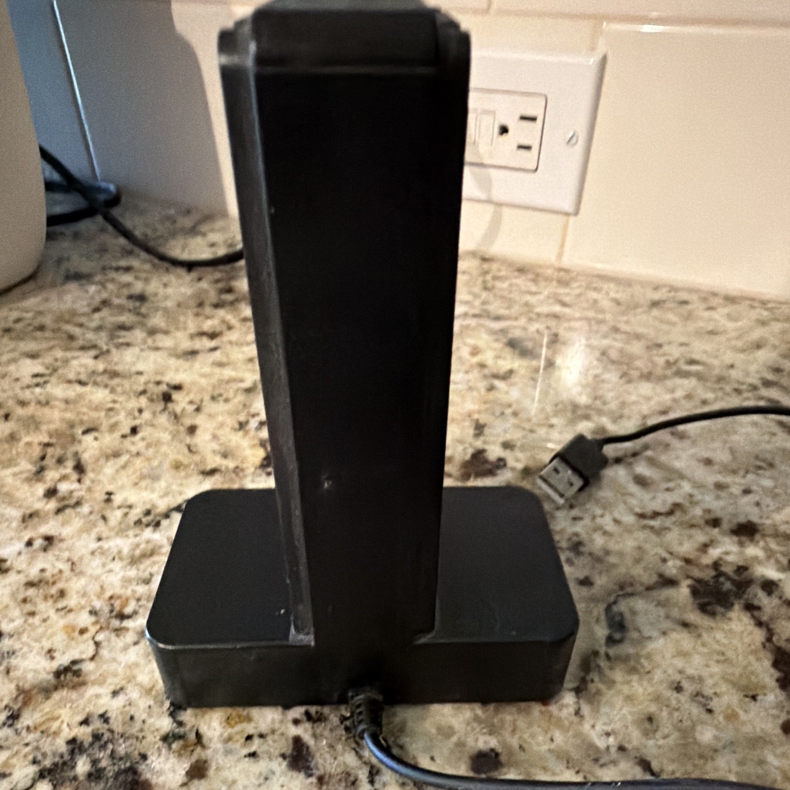 Nintendo Switch Wired Charging Dock Stand Black w/ Charging Indicator