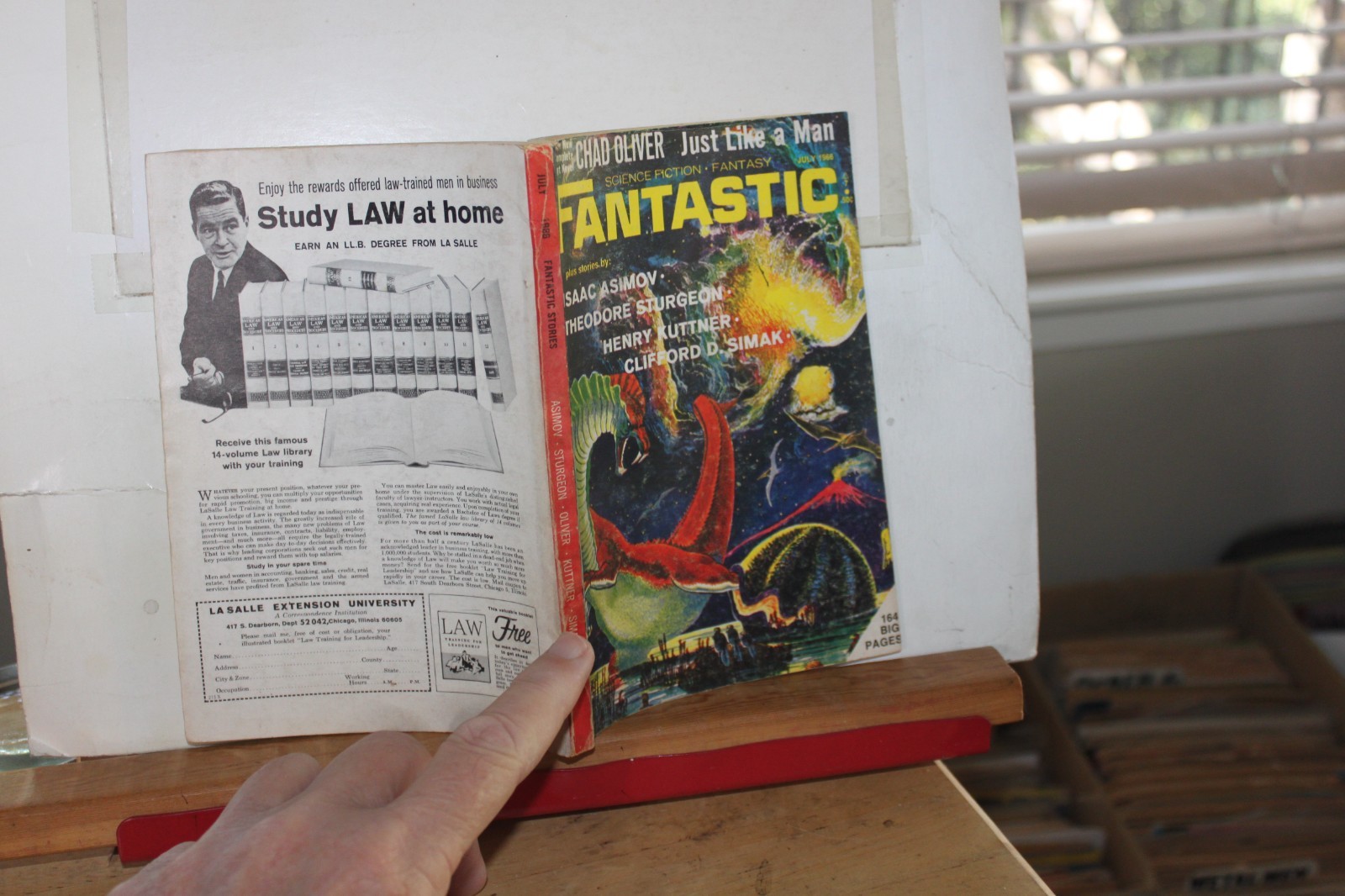 Fantastic Stories July 1966 Asimov
