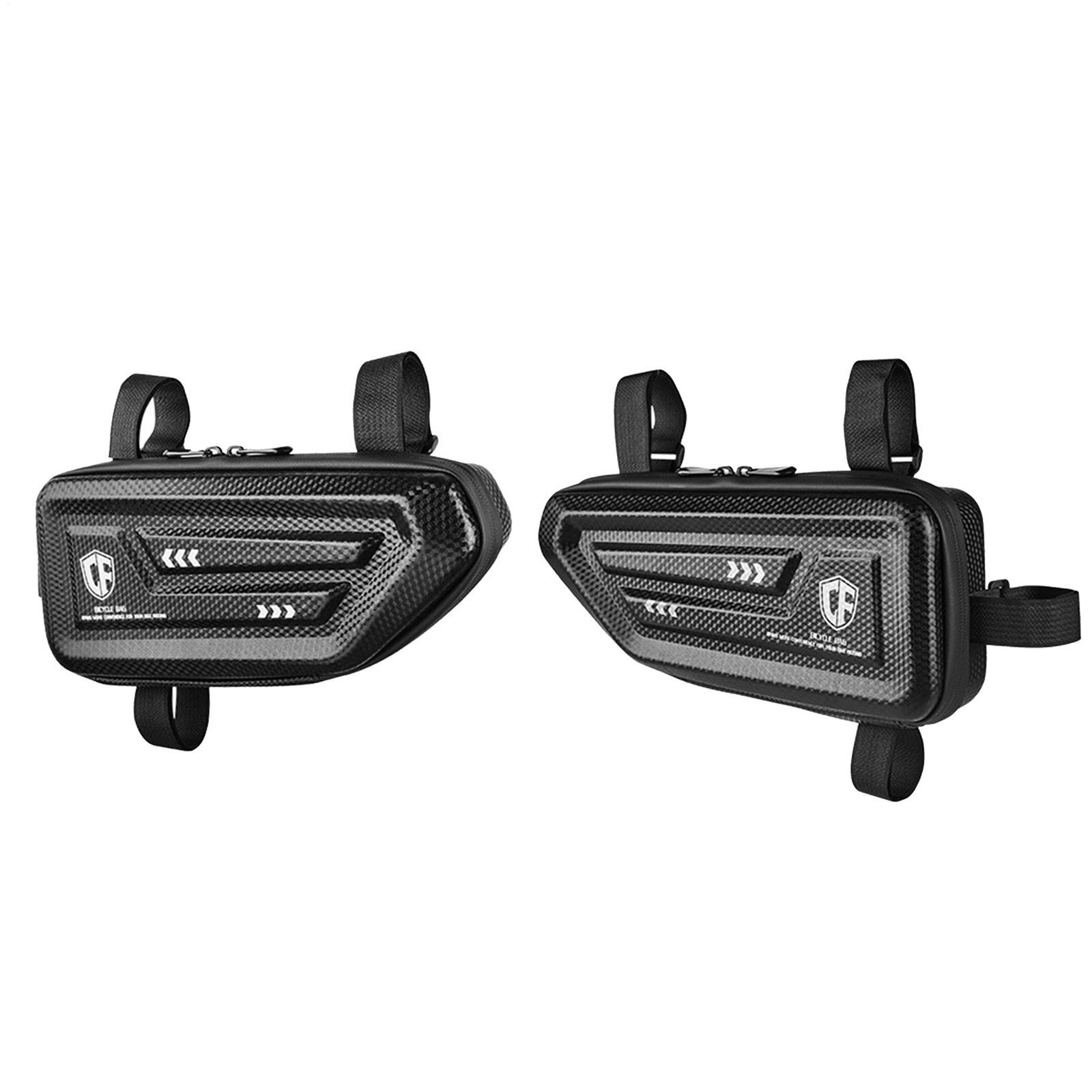 2PCS Motorcycle Side Saddlebags PU+EVA Luggage Saddlebag Sport Panniers Bike Bag