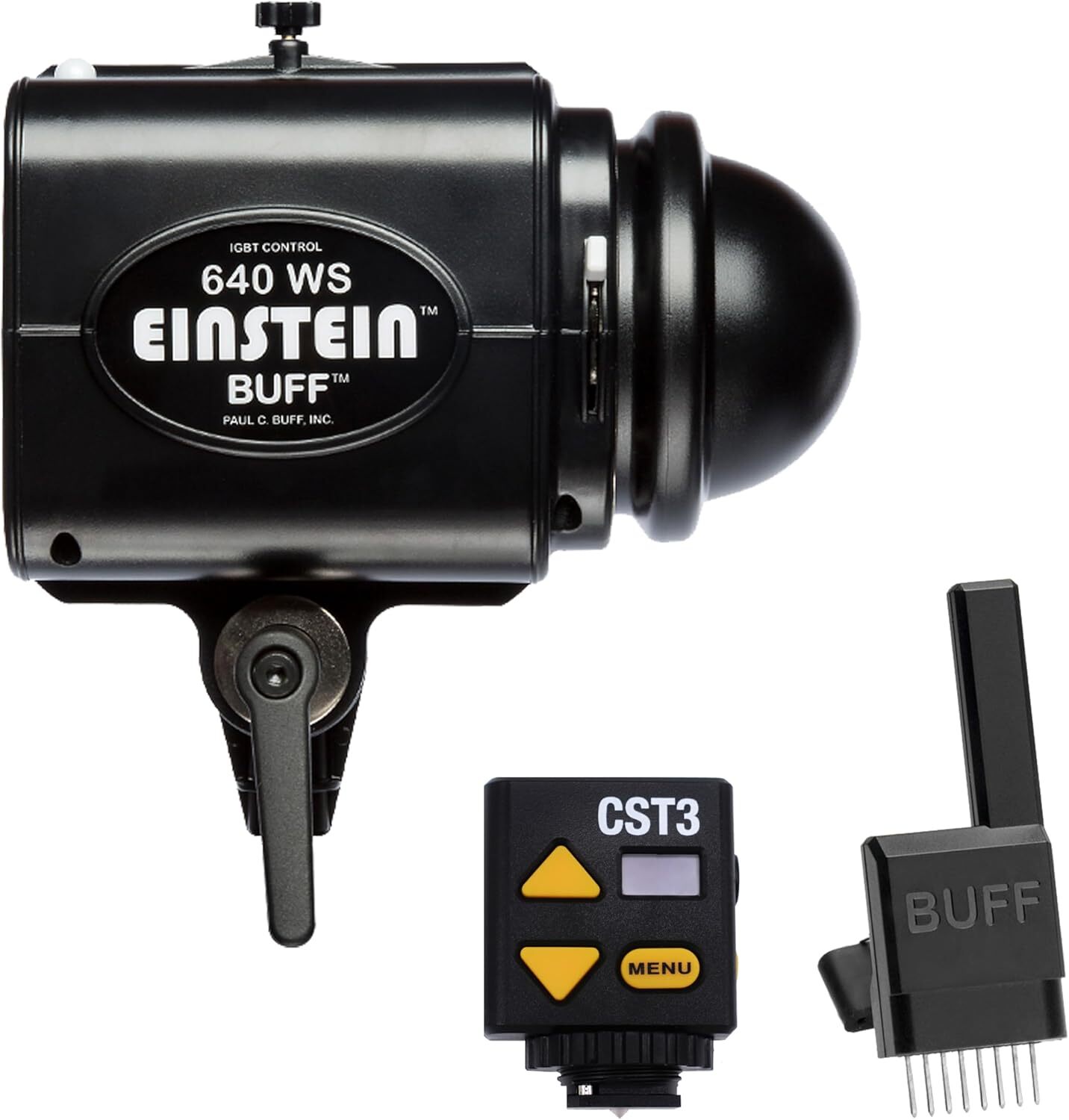 Paul C Buff Einstein Strobe Unit + Cybersync Trigger Transmitter 3 + Transceiver