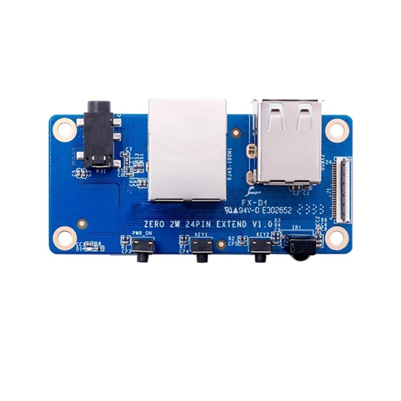 Development Board with Transparent Acrylic Housing for OrangePi 0 2W Board