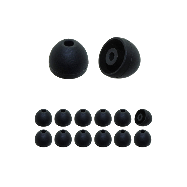 Silicone earbud tips, silicone ear tips, replacement earbuds 2.5mm connect hole