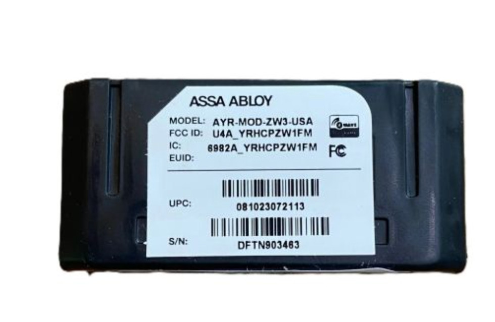 Yale AYR-MOD-ZW3-USA Z-Wave V2.35.0 Generation 3 Module