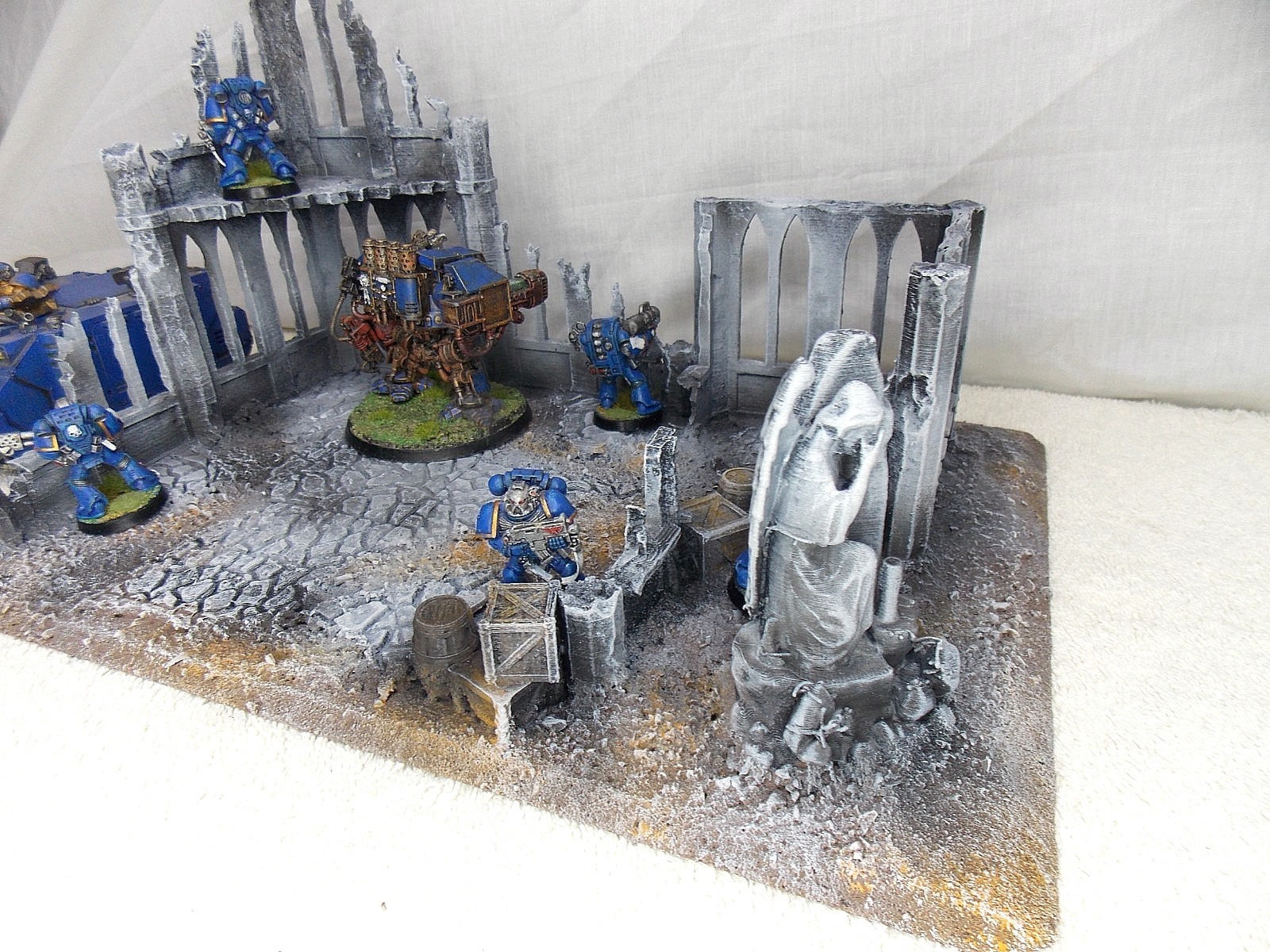 WARGAMING TERRAIN PAINTED BUILDING