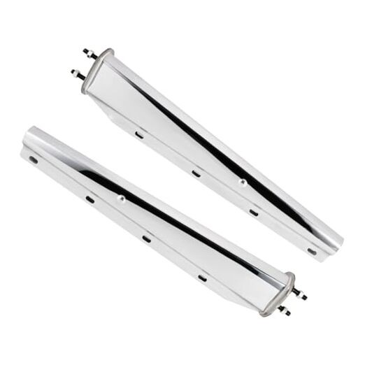 Stainless Steel Straight Mud Flap Hanger Spring Loaded, 30” Length and 2 2 1/2"