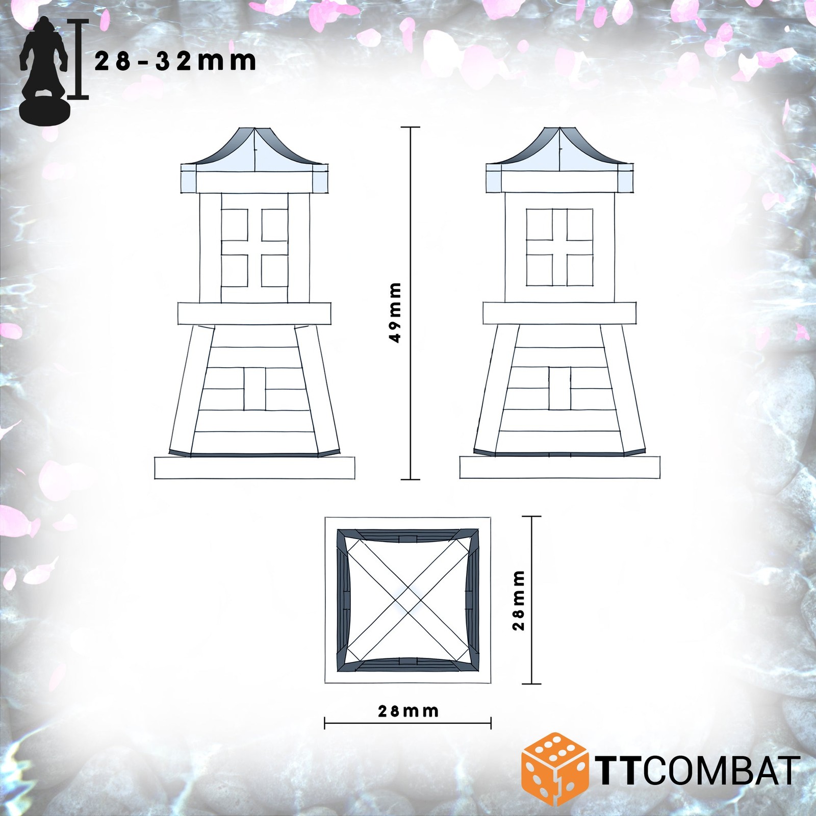 TTCombat BNIB Toshi: Courtyard Walls