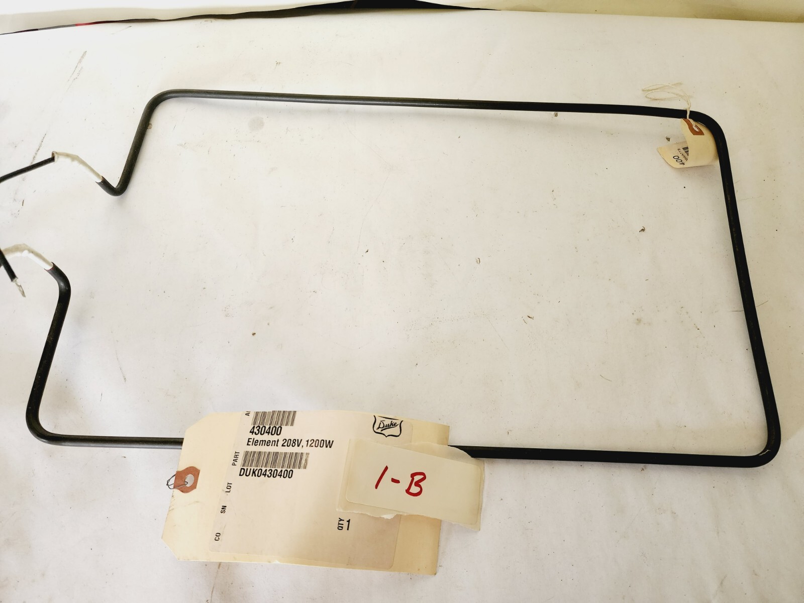 Duke 430400 Heating Element 208V, 1200W