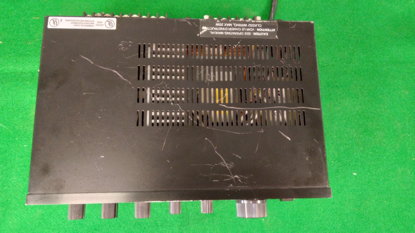 Vintage InterM PA-920 35W Input Professional Audio Power Amplifier