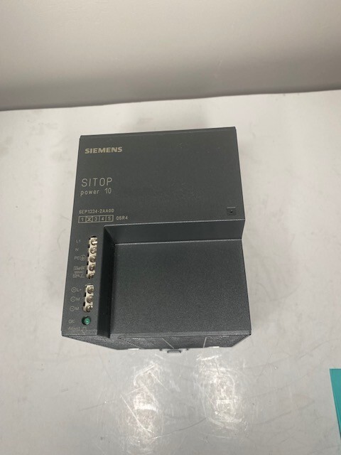 SIEMENS 6EP1334-2AA00 SITOP POWER SUPPLY MODULE 24VDC 10AMP PLC
