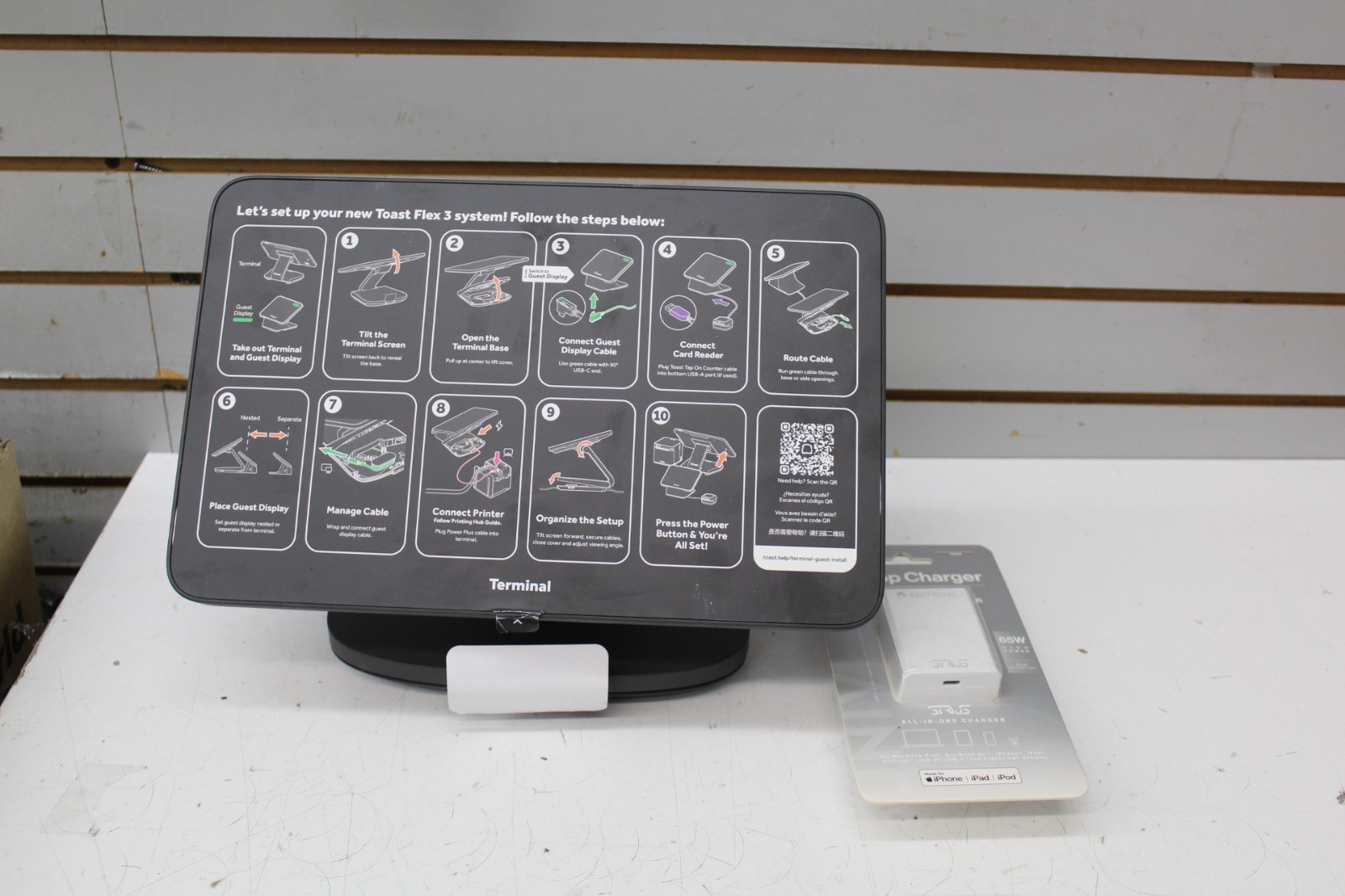 Toast Flex 3 POS Terminal Data Processing System TT300