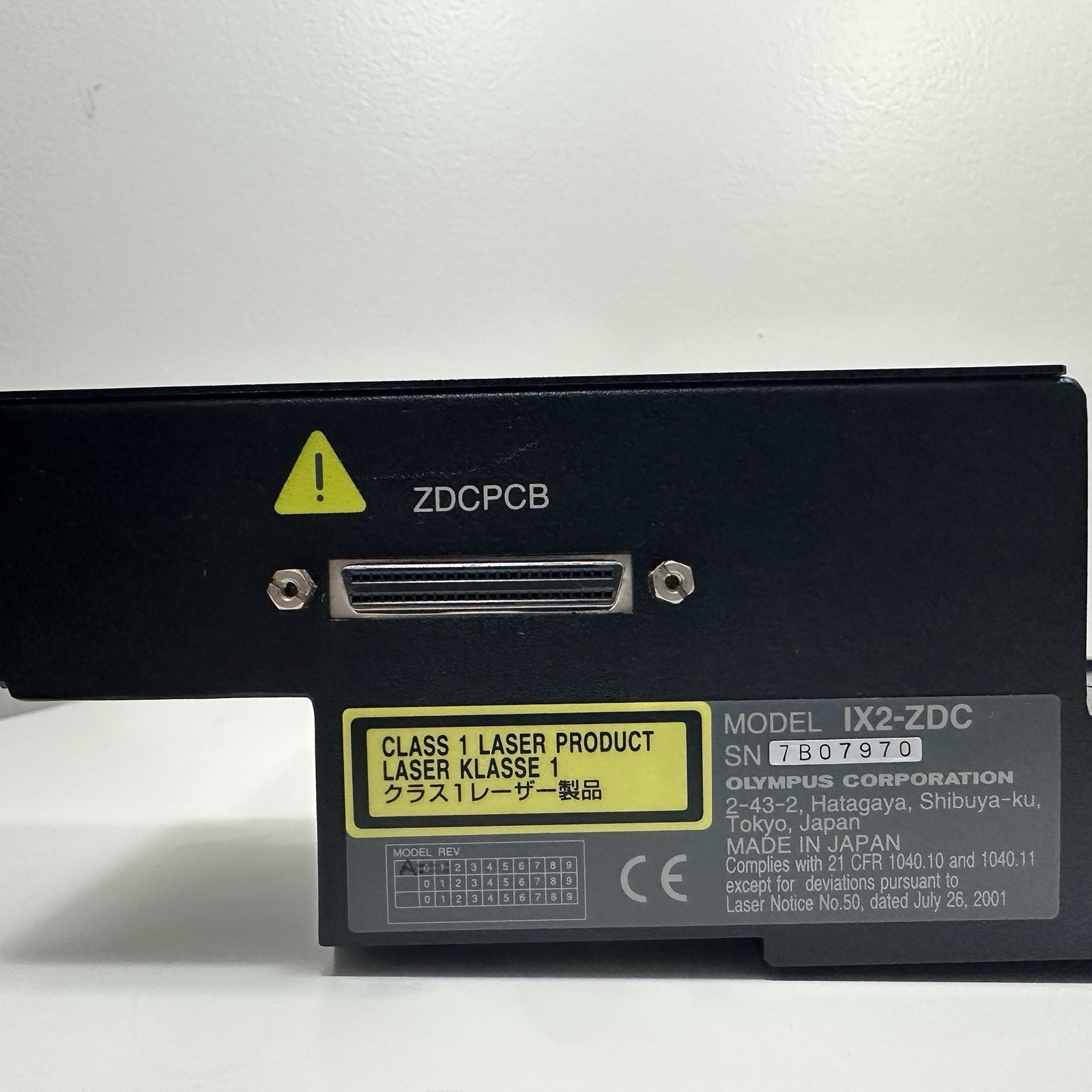 Olympus IX2-ZDC Z-Drift Compensator