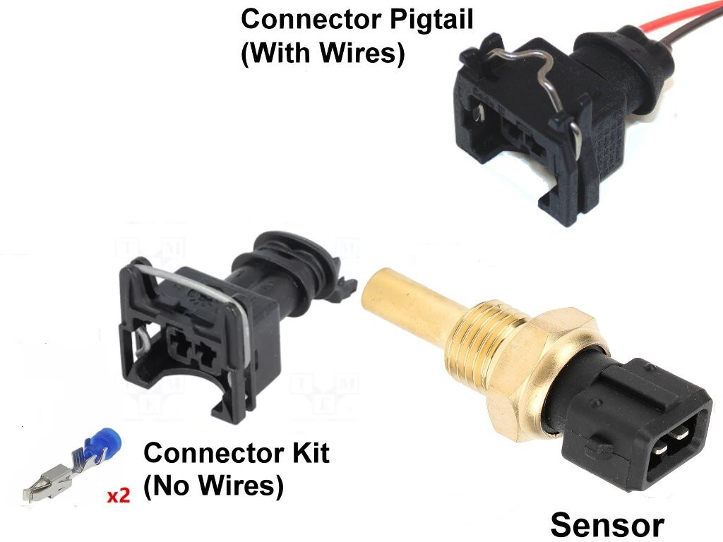 Engine Coolant Water Temp Sensor Temperature Connector For BMW Mini 12621710535