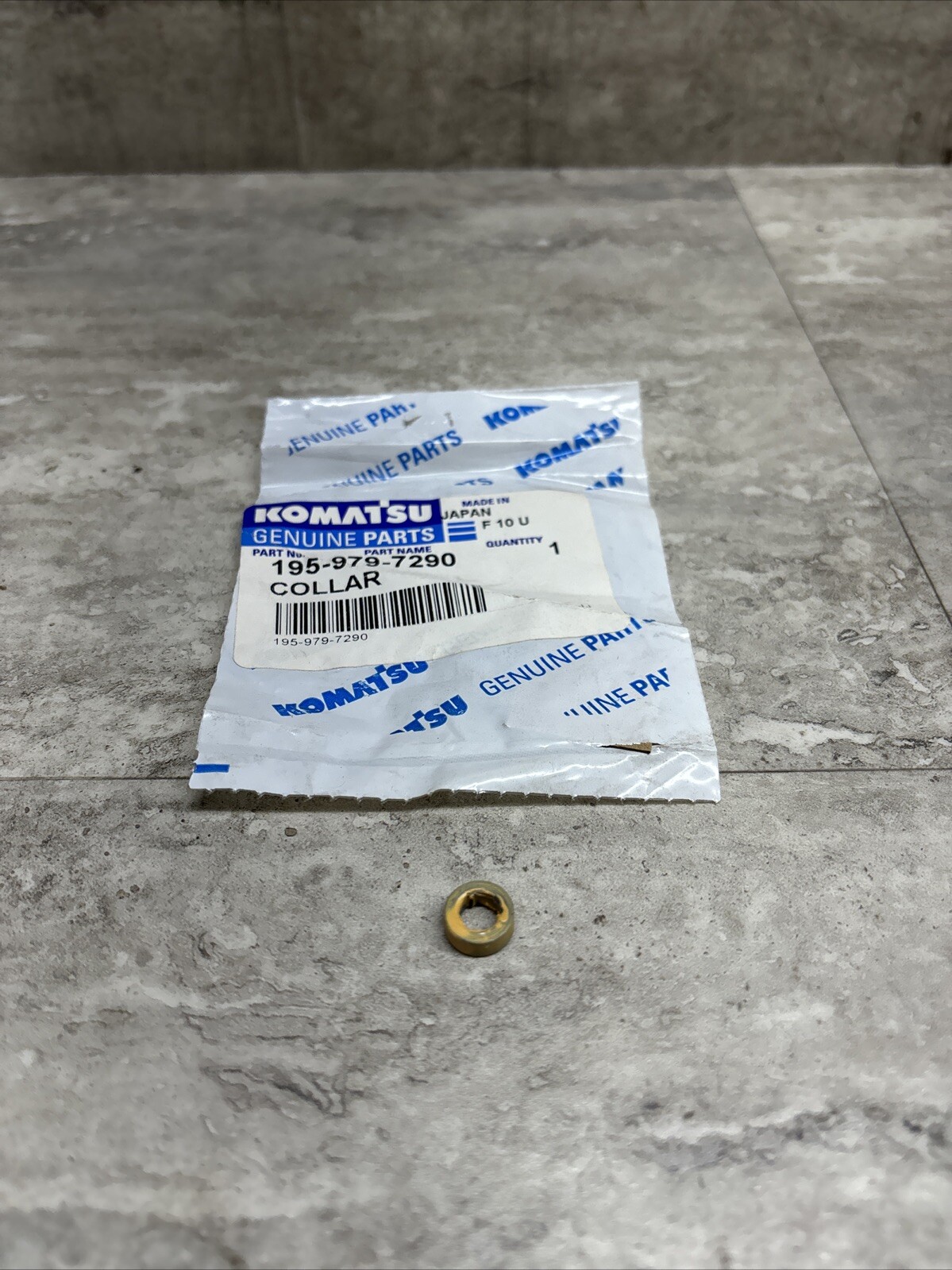 OEM Komatsu 195-979-7290 Collar, New