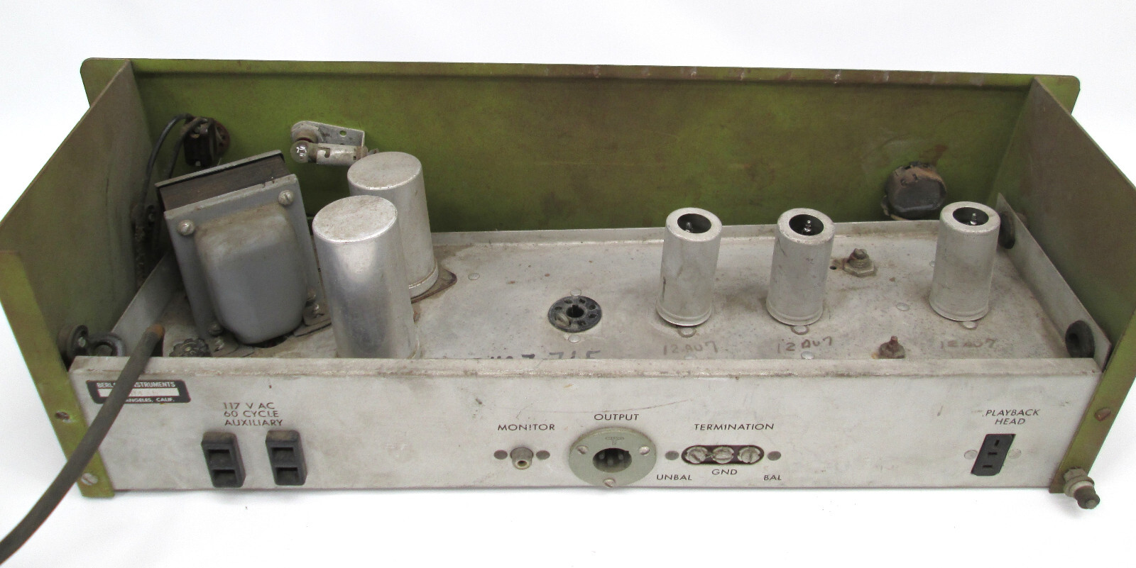 Berlant Tape Playback Preamplifier Pre-Amp