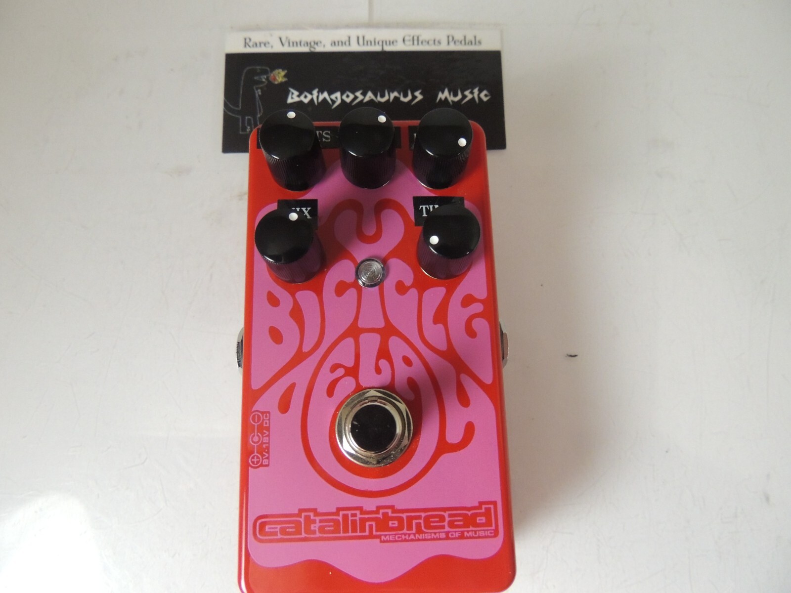 Catalinbread Bicycle Delay FX Pedal Free USA S&H