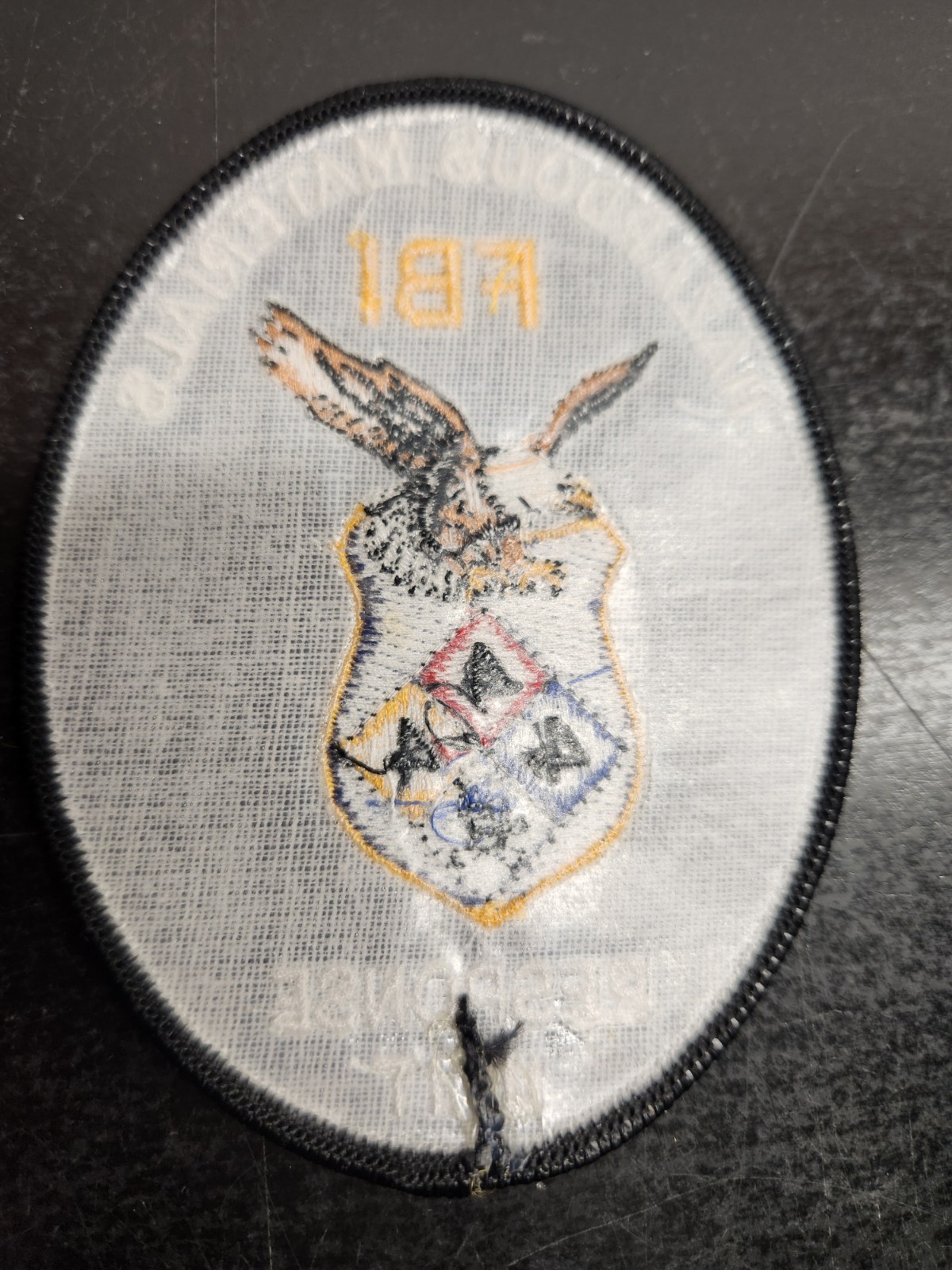 FBI Hazardous Materials Response Unit Patch For Display Only - Collectable