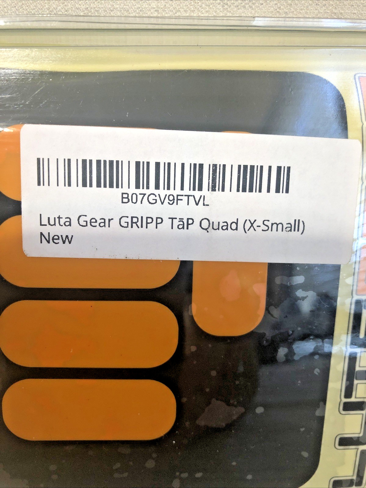 Luta Gear Gripp Tap Quad, Pair X-Small, Grappling Jiu Jitsu Sambo Judo Wrestling