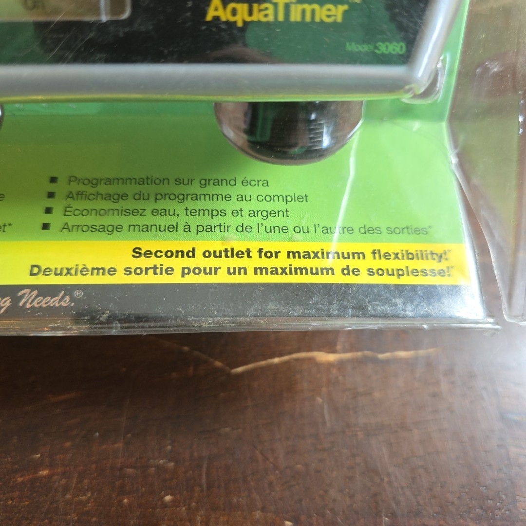 Melnor 3060 AquaTimer Duo Electronic Water Timer & Orbit Timer Valve - NEW